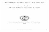 DEPARTMENT OF ELECTRICAL ENGINEERING Course Book for …academic.vnit.ac.in/images/programs/pg/batch2014/M_Tech_PED_Cour… · DEPARTMENT OF ELECTRICAL ENGINEERING Course Book for