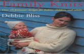 Family knits - Knitting Paradisestatic.knittingparadise.com/...knit___family...family_knits__good_.pdf · skpo : slip . knit stitch sl slip st(s) ... = stitch st st tbl = Of together