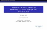 Residual modular Galois representations: images and ... · PDF fileResidual modular Galois representations: images and applications ... and diamond operators ... Couveignes, de Jong,