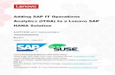 Adding SAP IT Operations Analytics (ITOA) to a Lenovo · PDF fileAdding SAP IT Operations Analytics (ITOA) ... Overview ... within which a business process must be restored after a