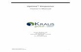 OptimaTM Dispenser - Kraus Global Ltd.krausglobal.com/wp-content/uploads/kraus-optima-user-manual.pdfcompressed natural gas (CNG) Optima™ dispensers. ... Cascade storage systems