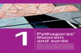 Measurement and geometryPythagoras’ theorem and …gulabovski.wikispaces.com/file/view/9M2+-+ch+1+Pythagoras.pdf · 1 Measurement and geometryPythagoras’ theorem and surds Pythagoras