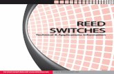 REED SWITCHES - Coto Technologycotorelay.com/wp-content/uploads/2015/01/ReedSwitch-TechAppInfo.pdf · Standard packaging for uncut Reed Switches is a box containing 500 pieces. ...