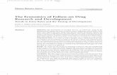 The Economics of Follow-on Drug Research and · PDF fileThe Economics of Follow-on Drug Research and Development Trends in Entry Rates and the Timing of Development ... Pharmacoeconomics
