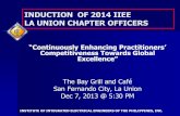 IIEE INDUCTION PROGRAM 2014 OFFICERSiiee.org.ph/wp-content/uploads/2014/08/Jan-Report-Final...MEETING ON CHAPTER OFFICERS BRIGADA ESKWELA PLANS FOR 2014 SEPTEMBER ELECTION OF OFFICERS