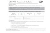 UPDATE Technical Bulletin - GoAPR - APR - … Technical Bulletin 91N9 All part and service references provided in this Technical Bulletin are subject to change and/or Dear Volkswagen