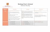 Bishop Fox’s School Science  · PDF fileBishop Fox’s School Science Faculty ... Animals: Level Assessed Task. End of Topic test (50 marks, ... enzymes,respiration. Energy