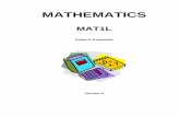 MATHEMATICS - · PDF filepass each unit. Write your answers to the key questions on ... mass and capacity in everyday ... ¾ Select the most appropriate standard unit to measure volume