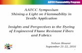 AATCC Symposium Shining a Light on Flammability in ... Saturation Values –to use the fiber saturation value K (Compatibility) Values –Scale of 1 to 5 (1 fast; 2 slow ... Dyeclass: