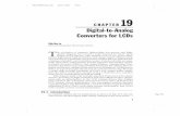 CHAPTER Digital-to-Analog Converters for LCDscwlu/book/2_CMOS... · Digital-to-Analog Converters for LCDs ... data latches, digital-to-analog converters (DACs), and output buffers.