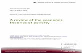 Review of the economic theories of · PDF fileA review of the economic theories of poverty 1 NIESR, 2 Dean Trench Street, Smith Square, London SW1P 3HE. ... section 4 dealing with