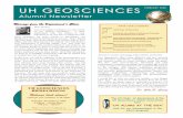 UH GEOSCIENCES S FEBRUARY  · PDF fileNeda Bundalo, Geophysics Craig Clements, Geophysics Violeta Coarfa, Geophysics Diana Dragoi, Geophysics Li Li, Geophysics Long