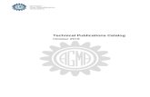 Technical Publications Catalog - agma.org _October... · PDF fileAmerican Gear Manufacturers Association AGMA is a voluntary association of companies, consultants and academicians