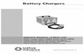 Battery Chargers - · PDF fileThe Nilfisk-Advance Battery Chargers are designed to recharge deep-cycling lead acid ... Charger does not turn off. ... to battery system / 1. Test Charger
