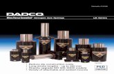 Patented PED - · PDF fileFounded in 1958, DADCO is the highest volume producer of gas springs for press tools. DADCO’s products are ... UX.2600 / UX.2600V 75 mm (2.953˝ ) 24 kN