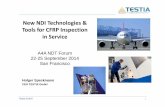 A4A2014 Speckmann New NDI Technologies & Tools for …airlines.org/wp-content/uploads/2014/10/241100-Holger-S.pdf · Testia GmbH 1 New NDI Technologies & Tools for CFRP Inspection