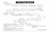 The Egg Game - Illinois.eduextension.illinois.edu/eggs/pdfs/worksheets.pdf · The Egg Game Start with 24 eggs Dropped 1 egg Lose ... This worksheet is a part of the Incubation and