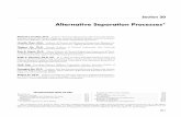 Alternative Separation Processes* - Ohio Universitycheserver.ent.ohiou.edu/Paper-gu/2008 Perry's Handbook CEH8th... · Physical Properties of Pure Supercritical Fluids ... Separation