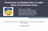 Protection of Biodiversity in India- Role of protected areasiced.cag.gov.in/wp-content/uploads/C-23/Sh sl kothari.pdf ·  · 2015-07-03International Trade in Endangered Species of