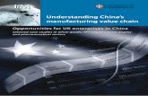 Understanding China’s manufacturing value chain · PDF file · 2012-03-04Understanding China’s manufacturing value chain Opportunities for UK enterprises in China Selected case