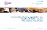 End of Life Care Programme - NCPC Care… ·  · 2017-07-12publications aimed at supporting you to improve end of life care. ... the end of life. Palliative and end of life care