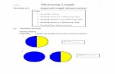 Measuring Length - QERHS Math · PDF fileUnit I Measuring Length 38 Comparing SI Units to Imperial Units (i) Determine the measurement of the identified item in SI units. (ii)