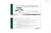 Critical Topics in FDOT and FTA Program Compliance · PDF fileCritical Topics in FDOT and FTA Program Compliance ... 6/2/2015 2 3 FDOT Triennial Review Process ... 6/2/2015 4 PRESENTATION