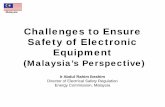Challenges to Ensure Safety of Electronic Equipment (for ... · PDF file• Challenges to Ensure Safety of Electronic Equipment . ... visual display unit, audio ... Challenges to Ensure