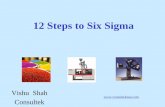 12 Steps to Six Sigma - Consultek Consulting Group Steps To Six Sigma.… · 12 Steps to Six Sigma* 0 20 40 60 80 100 120 140 ... Traditional Approach to Product Design and Development