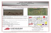 LAND FOR SALE - Nebraska Farm Management | Ranch ... · PDF fileetvx 155.05 Harms Schenewets WaHer Me in'S 240 Tract #1 CHERRY RD Genera/ ZDUFARM REAL ESTATE — E- h e r - Rd E-Cherr,y