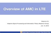 Overview of AMC in LTE - ece.drexel.eduece.drexel.edu/walsh/Gwanmo061512.pdf · Outline LTE Basic Why LTE LTE Network / Resources / Frame Structure LTE in US (Verizon) AMC in LTE