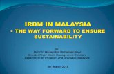 by: Dato' Ir. Hanapi bin Mohamad Noor Director River Basin ... · PDF fileDirector River Basin Management Division, Department of Irrigation and Drainage, ... Law b) Official adoption