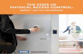 THE STATE OF PHYSICAL ACCESS CONTROL · PDF fileTime and attendance Common Physical Access Control System Features ... time and attendance, ... Sony FeliCa iCLASS