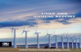UNEP 2008 ANNUAL REPORT - · PDF fileorganisations concerning the legal status of any country, territory or area, or of its authorities, or concerning the ... This annual report shows