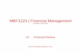 MBF1223 | Financial Management | Financial Management ... business be more valuable if it were liquidated and sold off in ... Honda cut global production by 420,000 units and closed