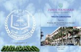 TWELFTH CONVOCATION January 15, 2017 - Jamia … Report_XII Convocatio… ·  · 2017-01-16TWELFTH CONVOCATION January 15, 2017 Report by Professor (Dr) ... Jamia Hamdard also showcases