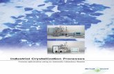 Industrial Crystallization Processes - METTLER · PDF file2 Industrial Crystallization Processes Reaction products with suitable crystal size distribu-tions result in short filtration