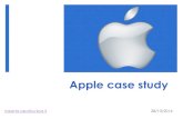 Apple case study -   · PDF fileApple case study roberta.apa@unipd.it ... • The user experience of the iPod, ... Apple has deep understanding of consumer behavior !