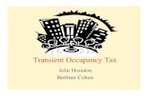 Transient Occupancy Tax - League of California Cities occupancy tax ... California Constitution, article XI, ... hotel guest would pay a 10% TOT on their hotel room with an additional