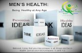 Men's Health PPT - HC2020 Website - Healthy Churches 2020healthychurches2020.org/.../06/Mens-Health-PPT-HC2020-Website-.pdf · Prevention Healthy Access MEN’S HEALTH: Being Healthy