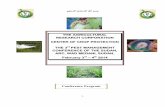 PM Conference Program oral and posters2 - Crop Protection ... · PDF fileTag Elsir E. Abdalla 1.2.1 Towards Responsible and Efficient Application of Herbicides in Mechanized Rainfed