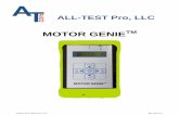 ALL-TEST PRO 31 - elma-instruments.no TEST Pro, LLC at 860-399-4222 or via email (support@alltestpro.com), to have the battery pack replaced. ... Light is illuminated green when the