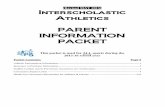 (Revised MAY 2015) Interscholastic Athletics PARENT ...schools.ccps.org/bmhs/Athletics/PARENT PACKET... · Interscholastic Athletics PARENT INFORMATION PACKET ... you must fill out