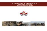 Canada Company Annual Report 2011 Us/Annual Repor… · Mr. Richard Laughton Mr. Dave Lawson Mr. Brian Lawson Mr. Michel Lebeuf ... Ms. Angela Mondou Mr. Claude Mongeau Mr. Terry