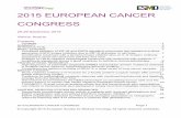 2015 EUROPEAN CANCER CONGRESS - OncologyPROoncologypro.esmo.org/content/download/81579/1482653/file/ECC-2015... · GENITOURINARY MALIGNANCIES ... 2015 EUROPEAN CANCER CONGRESS Page
