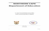 NORTHERN CAPENORTHERN CAPE Department of ... budget/2007/Annual... · NORTHERN CAPENORTHERN CAPE Department of EducationDepartment of Education ... B7 Early childhood Development