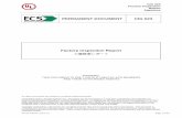 PERMANENT DOCUMENT CIG 023 - Global Market Access · PDF fileFACTORY INSPECTION REPORT ... – The report shall be completed even if there is no production at the time of the visit