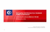 Managing Interference in a Vectored VDSL2 · PDF fileManaging Interference in a Vectored VDSL2 environment ... • Exploring the technical implications of having more than one VDSL2