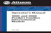 Operator's Manual 1000 And 2000 Product Families ... the pump turns faster than the turbine, the torque converter is multiplying torque. When the turbine approaches the speed of the