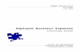 Employee Business Expenses - Minnesota Web viewView employee business expense reports. What do I need to know before starting? ... By the end of this topic, you will be able to enter